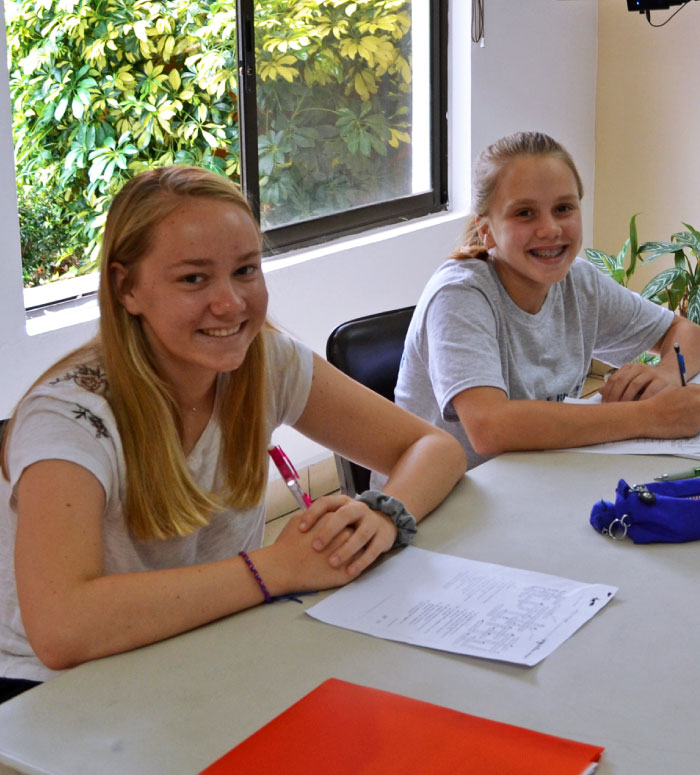 Spanish for older TEENS (15 - 17 years old)